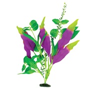 Marina Naturals Indigo & Green Sword Leaf Silk Plant - Large - 33 - 35.5 cm (13-14") 