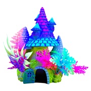 Marina iGlo Ornament - Fantasy House with Plants - 20cm