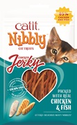 Catit Nibbly Jerky Chicken and Fish Recipe - 30g