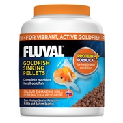 Fluval Goldfish Medium Sinking Pellets, 150 g 