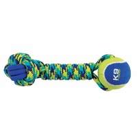 K9 Fitness by Zeus Rope and TPR Tennis Ball Dumbbell - 30.48 cm dia. (12 in dia.)