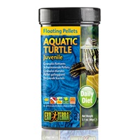 Exo Terra Aquatic Turtle Juvenile Floating Pellets 3.1oz / 90g