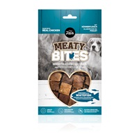 Zeus Meaty Bites Chewy Dog Treats - Chicken with Whitefish - 150g