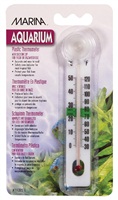 Marina Liquid Crystal Plastic Thermometer,Centigrade-Fahrenheit