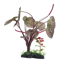 Fluval Large Red Lotus- 25cm (10") with Base