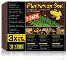 Exo Terra Plantation Soil 3 x 8qt / 3 x 8.8L