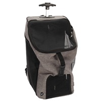 Dogit Explorer Soft Carrier 2-in-1 Wheeled Carrier/Backpack - Grey