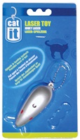 Catit Laser Cat Toy, Silver Mouse