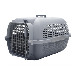 Dogit Voyageur Dog Carrier - Gray/Gray, Large - 61.9 cm L x 42.6 cm W x 36.9 cm H (24.3in x 16.7in x 14.5in)