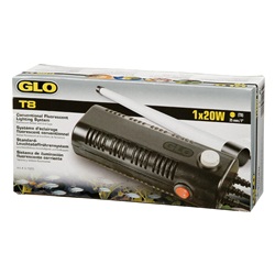 GLO T8 Conventional Fluorescent Lighting System for 1 x 20 W T8 bulb