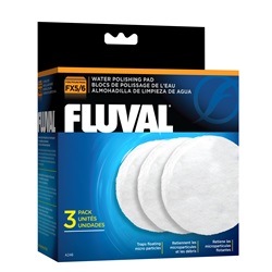 Fluval FX5/FX6/FX4 Water Polishing Pad, 3 Pack