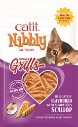 Catit Nibbly Grills Chicken and Scallop Flavour - 30g