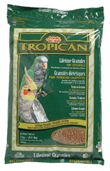 Tropican™ Lifetime Formula Granules for Cockatiels 2 kg (4 lb)