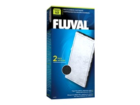 FLUVAL "U2" Poly/Carbon Cartridge, 2 Pack