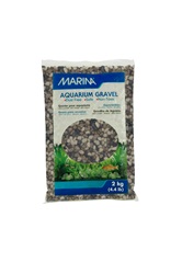 Marina Decorative Aquarium Gravel, Grey Tones, 2 Kg (4.4 lbs)