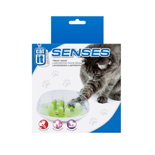 50739 - Catit Senses Treat Maze - 16 x 16 x 7.5 cm (6.2 x 6.2 x 3 in)