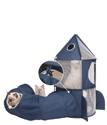 For real astro-cats! Expand your cat's space station with the Vesper Tunnel! #41995, #41996